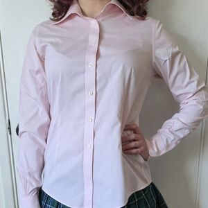 Brooks Brothers Pink Button Down Top Sz 4